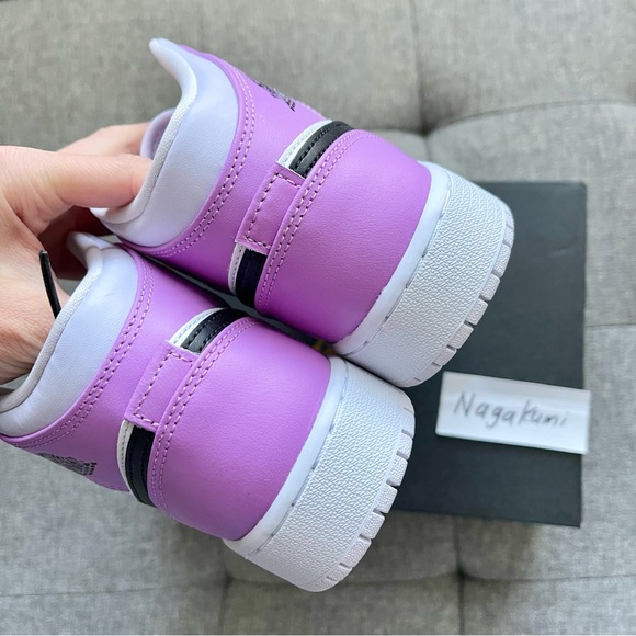 🌸 Nike Air Jordan 1 mid white pink spring shoes - Picture 4 of 5